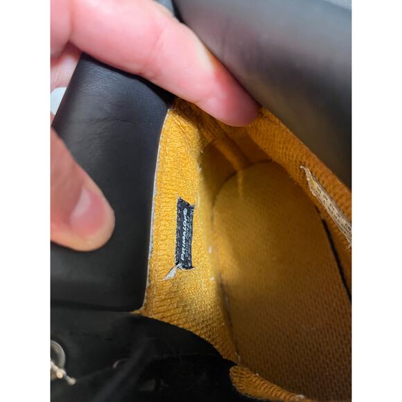 Timberland Black Leather Suede Waterproof Lace‎ Up Boots Kids 6.5 Womens 7.5 - Picture 7 of 8